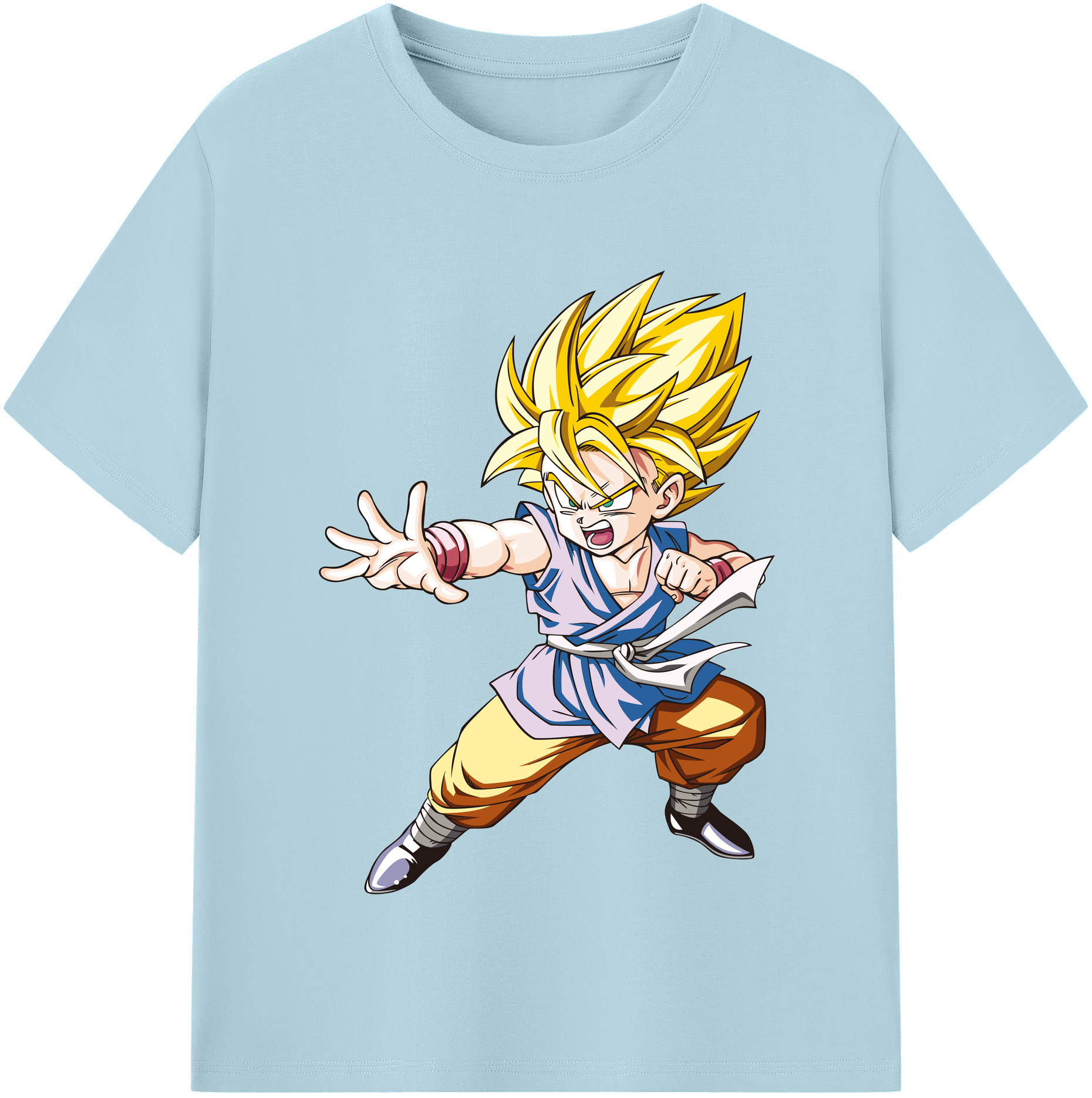 （画像用） ドラゴンボール ベジット DRAGON BALL Vegetto 綿100％半袖Tシャツ（フロントプリント）